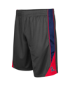 COLOSSEUM MEN'S COLOSSEUM CHARCOAL OLE MISS REBELS TURNOVER SHORTS