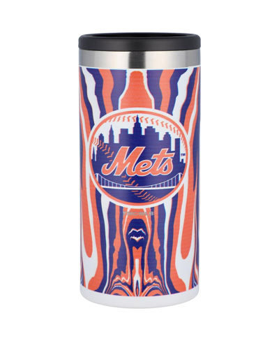 Memory Company New York Mets 12 oz Tie-dye Slim Can Holder In Gray