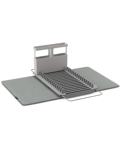Umbra Udry Over The Sink Dish Drying Rack In Charcoal