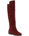 Lucky Brand Calypsow Womens Suede Tall Knee-high Boots In Andorra