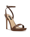 NINE WEST WOMEN'S LOOLA ANKLE STRAP DRESS SANDALS