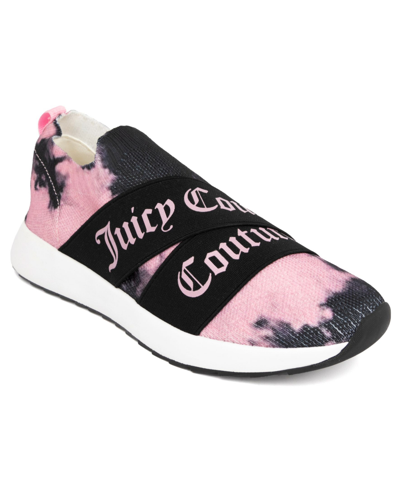 Juicy Couture Women's Annouce Slip-on Sneakers Women's Shoes In Pink Tie Dye