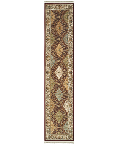 Jhb Design Masterpiece Baktiari Red 2'3" X 10' Runner