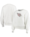 TOUCHÉ WOMEN'S TOUCH WHITE ARIZONA CARDINALS MILESTONE TRACKER PULLOVER SWEATSHIRT