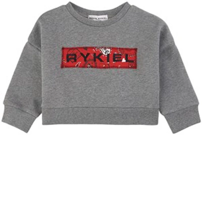 Sonia Rykiel Kids' Marisa Sweatshirt Gray In Grey