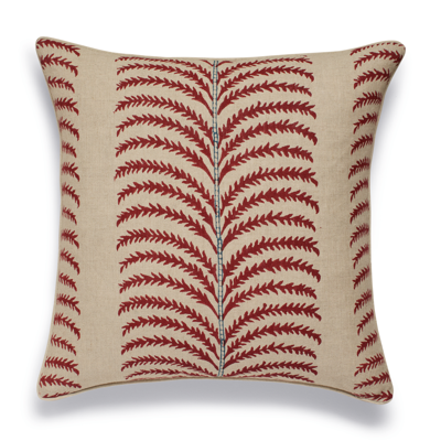 Oka Areca Pillow Cover - Blood Orange