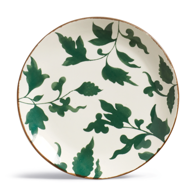 Oka Sherwood Side Plates, Set Of Four - Emerald