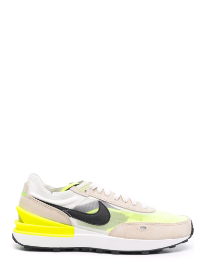 Nike Waffle One Women's Shoes In Summit White,rattan,volt,black