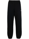 Off-white Diag Tapered-fit Track Pants In Nero