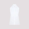 Max Mara White Cotton Rupia Top