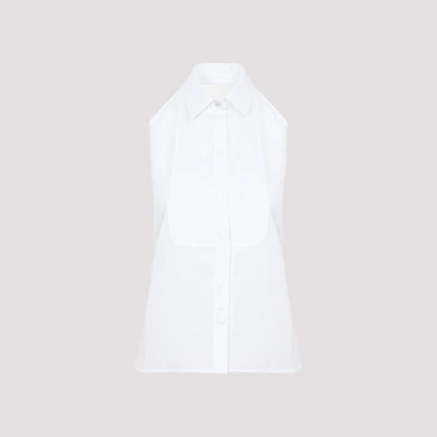 Max Mara White Cotton Rupia Top