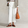 Ralph Lauren Chino Wide-leg Pant In Warm White