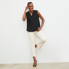 M.m.lafleur The Emmy Top - Eco Soft Wave In Black