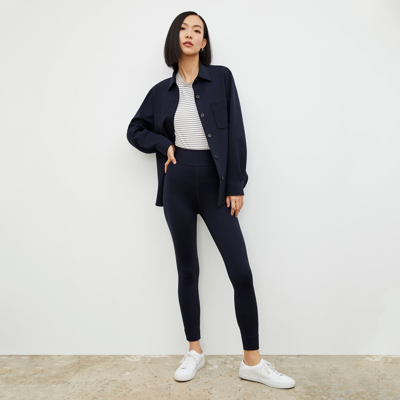 M.m.lafleur The Harrington Legging - Light Scuba In Space Blue