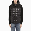 Moncler Black Born To Protect Quilted Waistcoat In Black