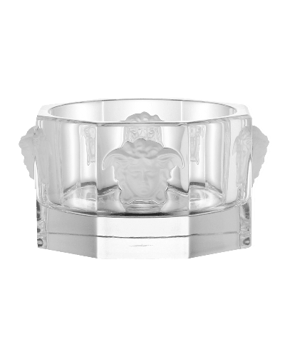 Versace Medusa Bottle Coaster In Clear