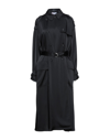 Red Valentino Overcoats In Black