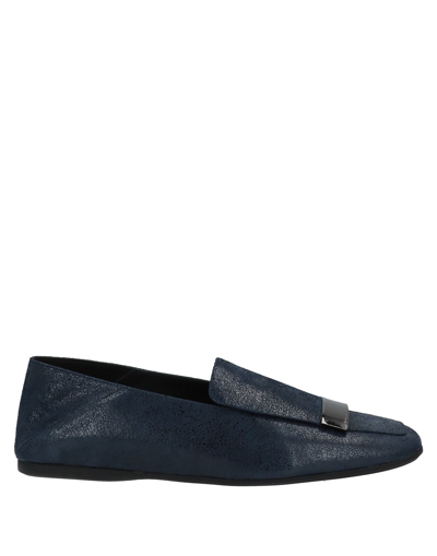 Sergio Rossi Loafers In Dark Blue