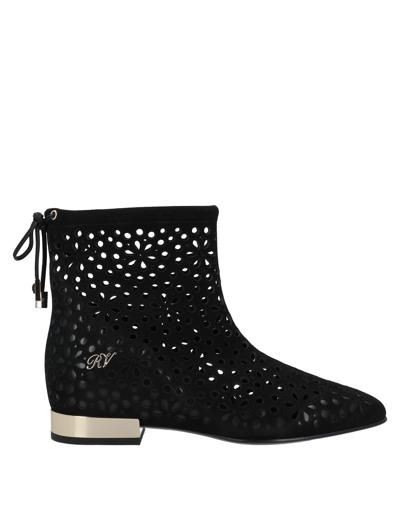 Roger Vivier Ankle Boots In Black