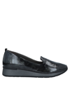 Walk By Melluso Loafers In Steel Grey