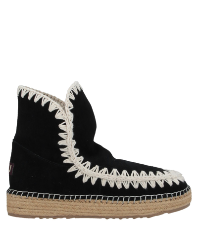 Mou Ankle Boots In Black