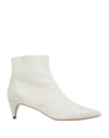 Isabel Marant Ankle Boots In White