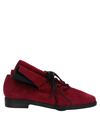 Uma Wang Lace-up Shoes In Red