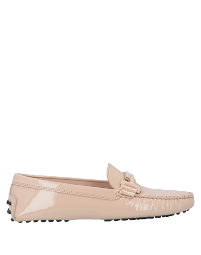 Tod's Loafers In Pink