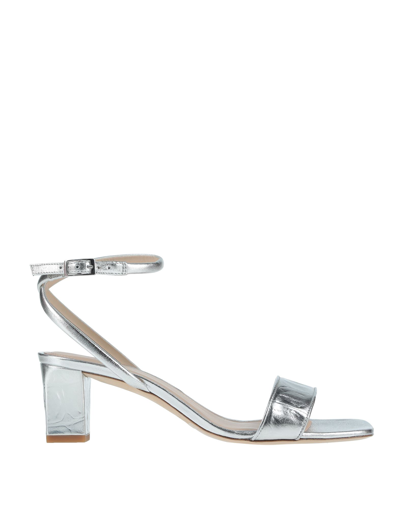 Sandro Sandals In Silver