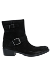 LORENZO MARI LORENZO MARI WOMAN ANKLE BOOTS BLACK SIZE 7 SOFT LEATHER