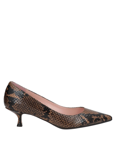 Anna F Pumps In Khaki