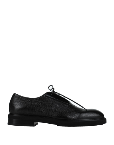 Sergio Rossi Lace-up Shoes In Black