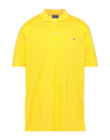 Paul & Shark Polo Shirts In Yellow