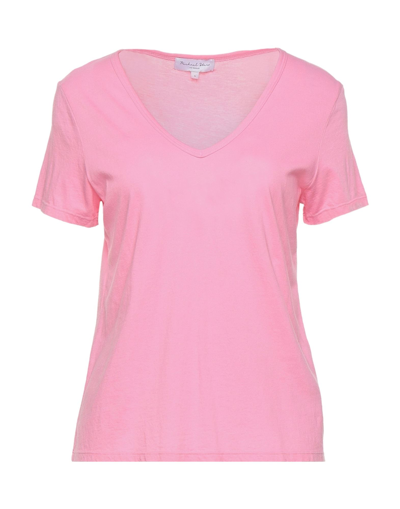 Michael Stars T-shirts In Pink