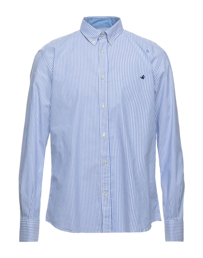 Brooksfield Shirts In Blue