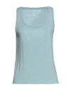 Majestic Tank Tops In Blue