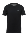 Dolce & Gabbana Men's Cotton Crew-neck T-shirt In Black