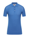 Baracuta Short-sleeved Polo Shirt In Blue