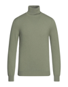 Malo Turtlenecks In Sage Green