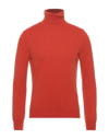 Malo Turtlenecks In Rust