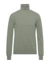 Malo Turtlenecks In Sage Green