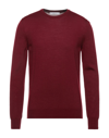 Vneck Sweaters In Red