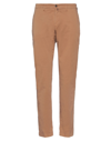 Four.ten Industry 4/10 Four. Ten Industry Man Pants Camel Size 32 Cotton, Elastane In Camel