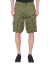G-star Raw Man Shorts & Bermuda Shorts Military Green Size 27 Cotton, Elastane