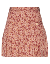 Sandro Woman Shorts & Bermuda Shorts Sand Size 8 Viscose, Linen In Beige