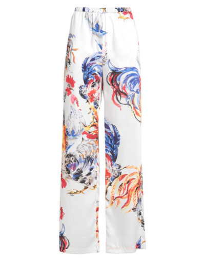 Msgm Pants In White