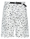 Life Sux Man Shorts & Bermuda Shorts White Size S Cotton In White