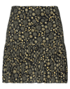 Sandro Mini Skirts In Black
