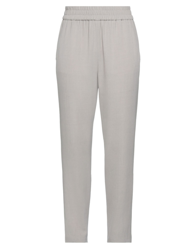 Fabiana Filippi Pants In Light Grey