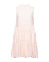 Jucca Short Dresses In Light Pink